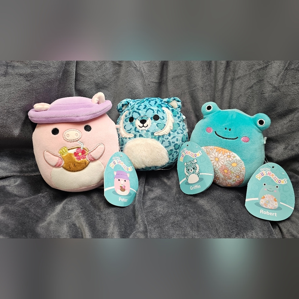 3 Pc Squishmallows 5"